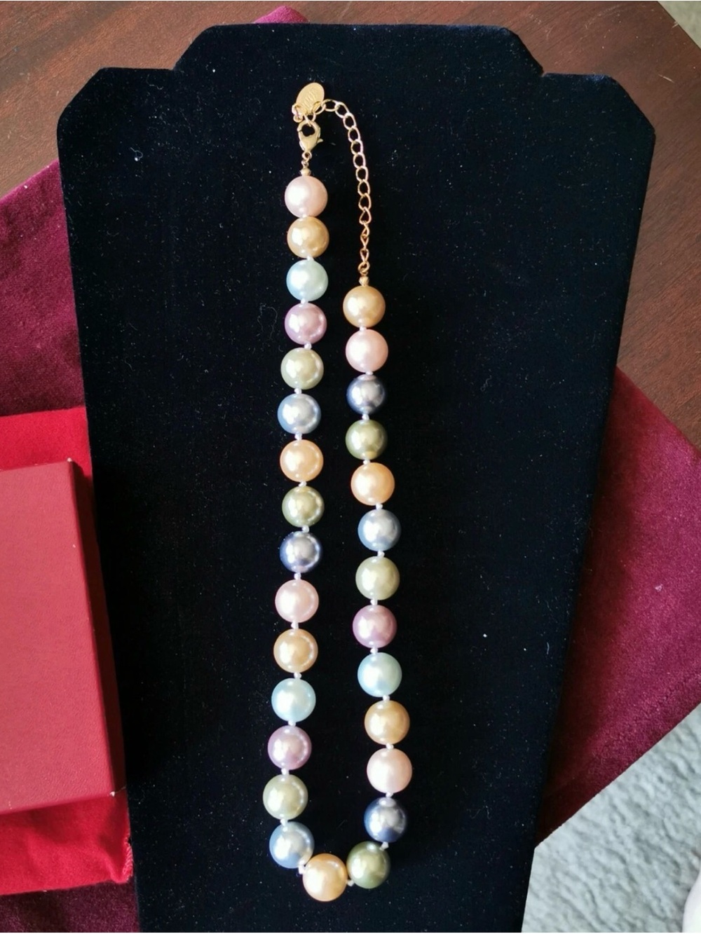 Multi-Color Pearl Necklace - Women Jewelry